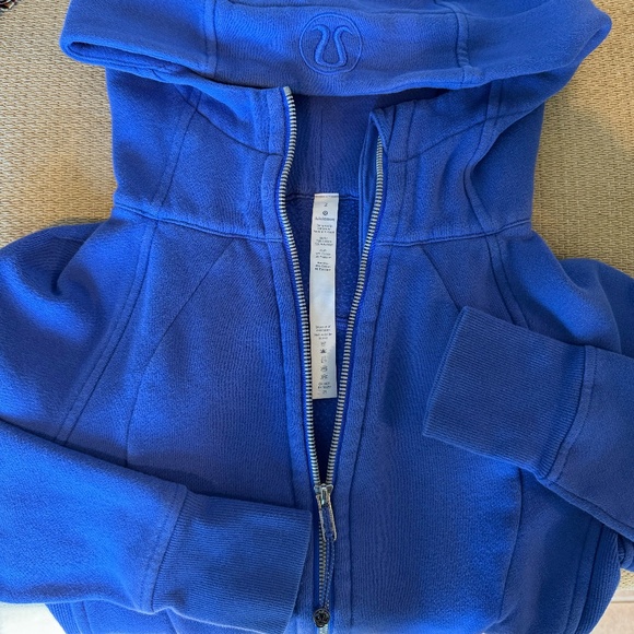 Lululemon Scuba Hoodie - Blazer Blue - Gently Used - Picture 3 of 5